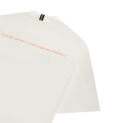 CAMISETA CLASS BASIC FODA-SE OFF WHITE