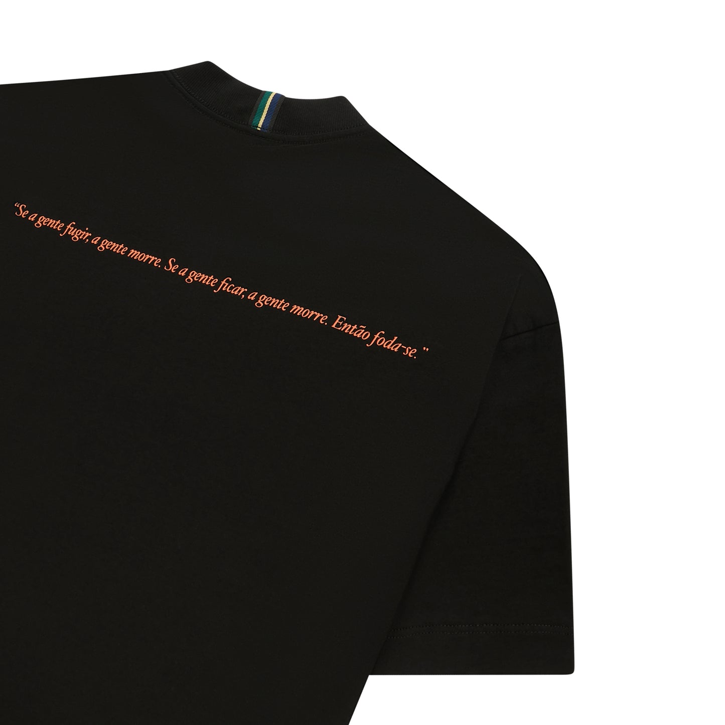CAMISETA CLASS BASIC FODA-SE BLACK