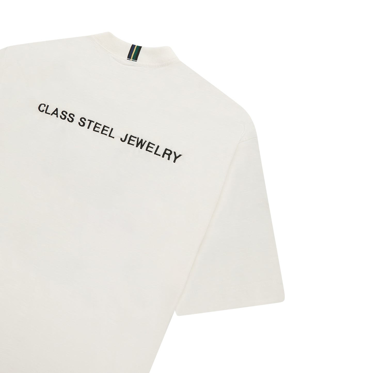 CAMISETA CLASS BASIC STEEL JEWELRY OFF WHITE