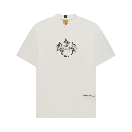 CAMISETA CLASS BASIC ARTE PROIBIDA OFF WHITE
