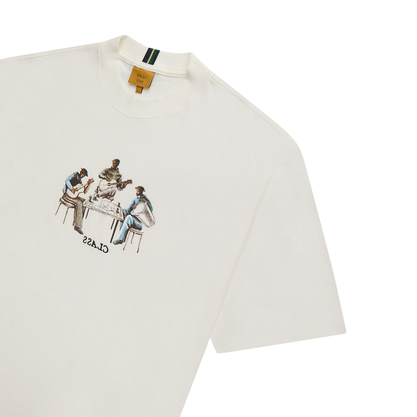 CAMISETA CLASS BASIC ARTE PROIBIDA OFF WHITE