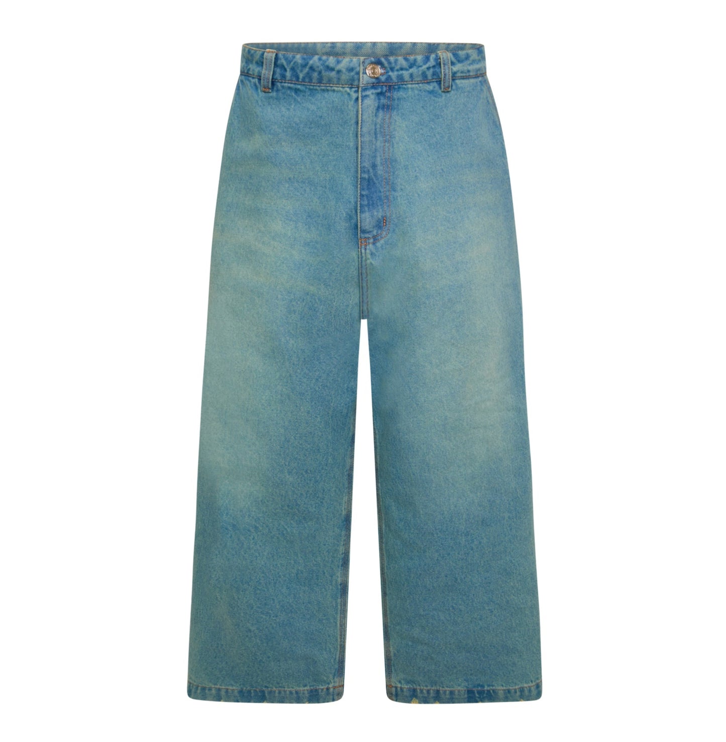 CLASS STONE WASHED BAGGY PANTS RABIOLA BLUE