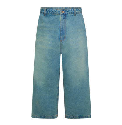 CLASS STONE WASHED BAGGY PANTS RABIOLA BLUE