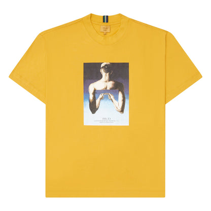 CAMISETA CLASS TRIPPING IN THE 4TH DIMENSIONE MOSTARDA