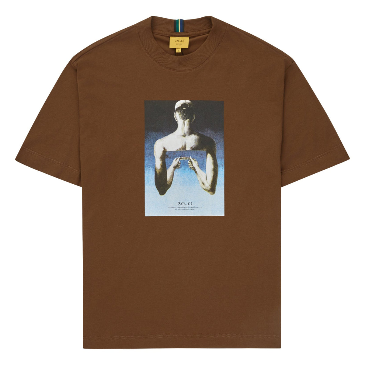 CAMISETA CLASS TRIPPING IN THE 4TH DIMENSIONE BROWN