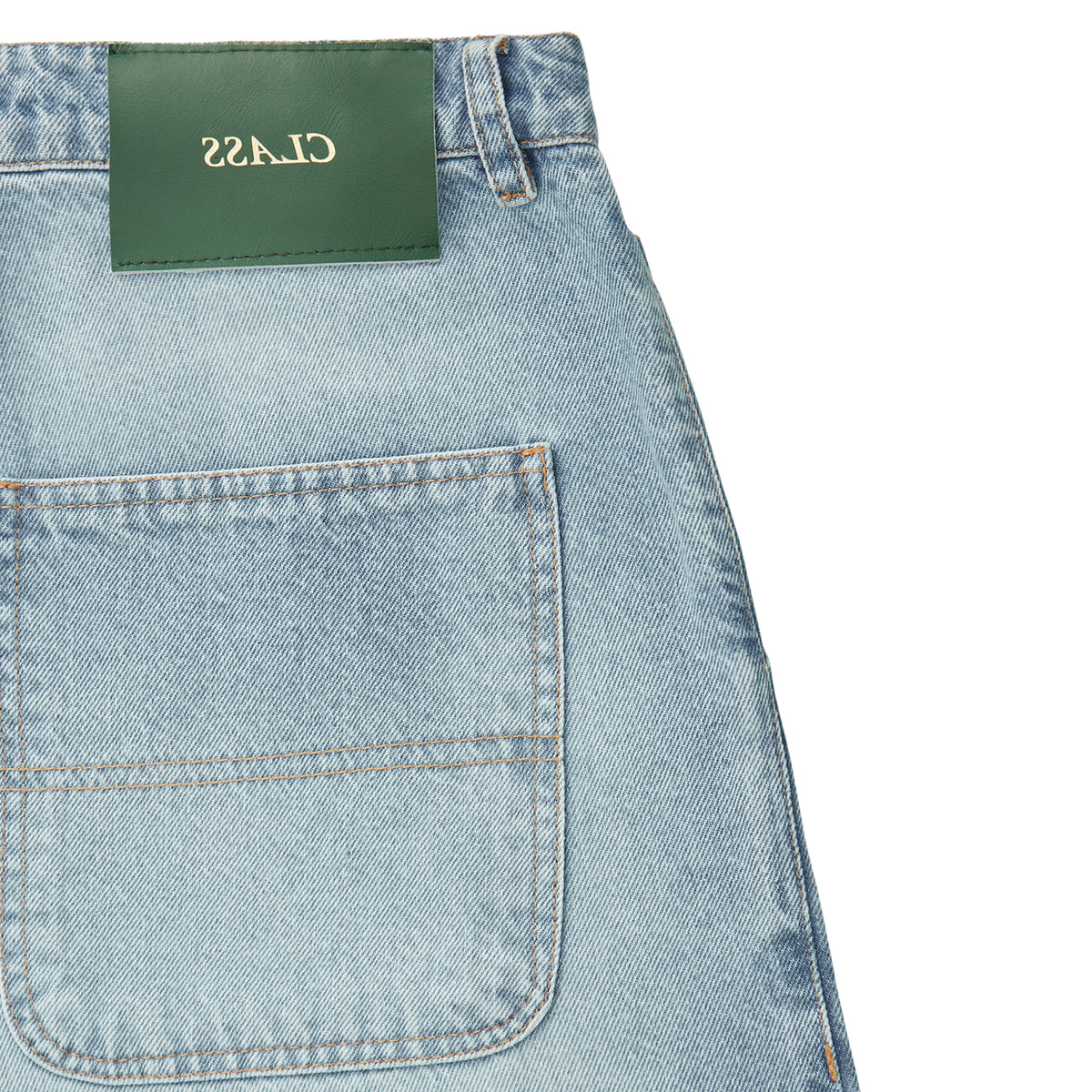 CALÇA JEANS CLASS WIDE SERIGRAPHY BLUE