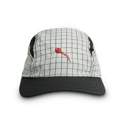 BONÉ CLASS 3 PANEL SPORT HAT DYNAMIC PLAID WHITE