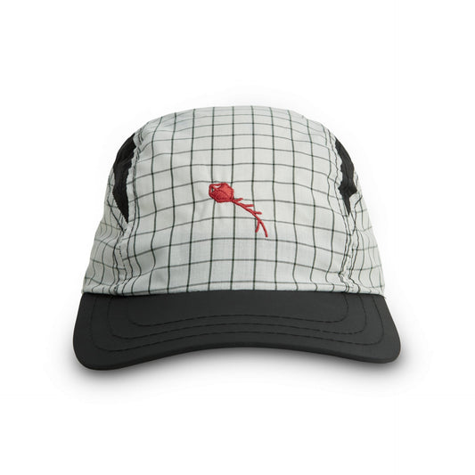 BONÉ CLASS 3 PANEL SPORT HAT DYNAMIC PLAID WHITE
