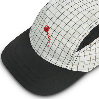 BONÉ CLASS 3 PANEL SPORT HAT DYNAMIC PLAID WHITE