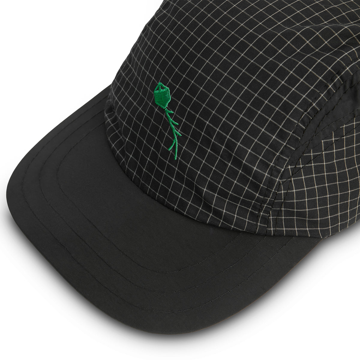 BONÉ CLASS 3 PANEL SPORT HAT DYNAMIC PLAID BLACK