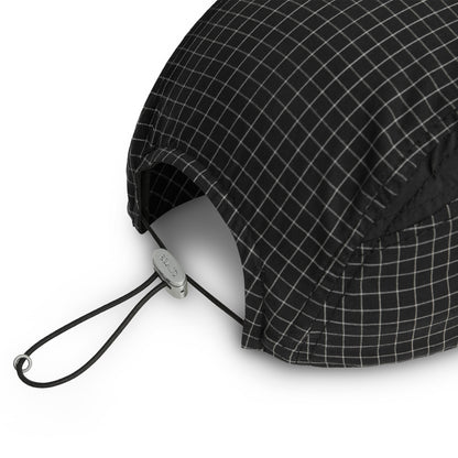 BONÉ CLASS 3 PANEL SPORT HAT DYNAMIC PLAID BLACK