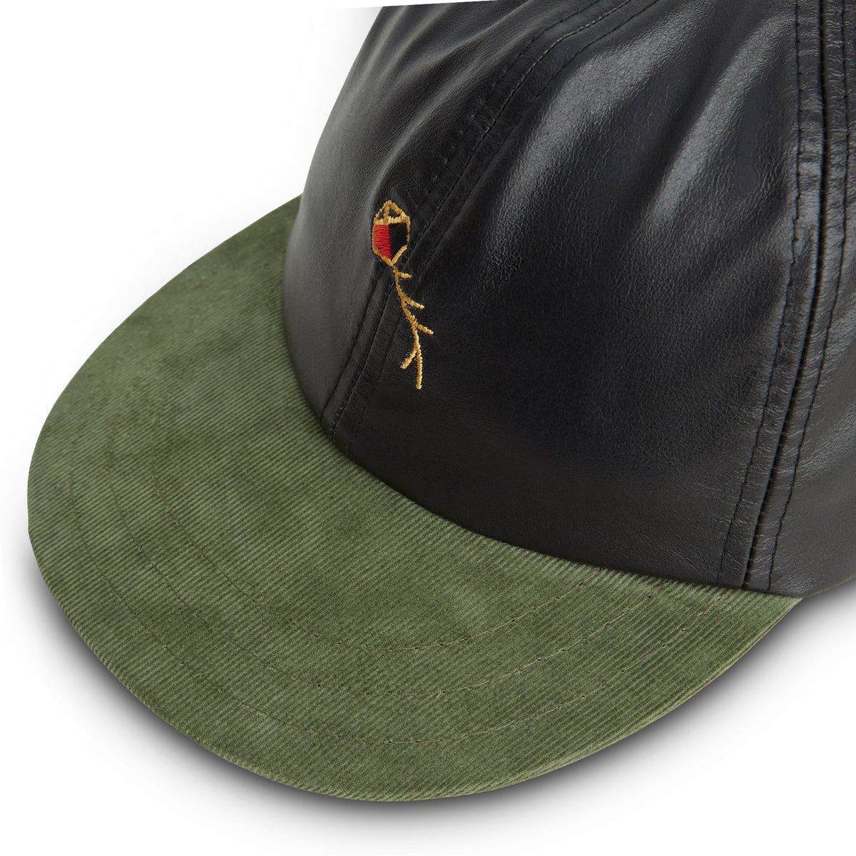 BONÉ CLASS POLO HAT PIPA LEATHER BLACK