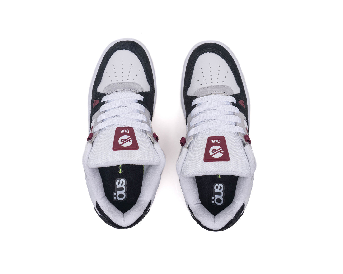 TÊNIS ÖUS 2K PRT BORDO BRANCO ESSENCIAL