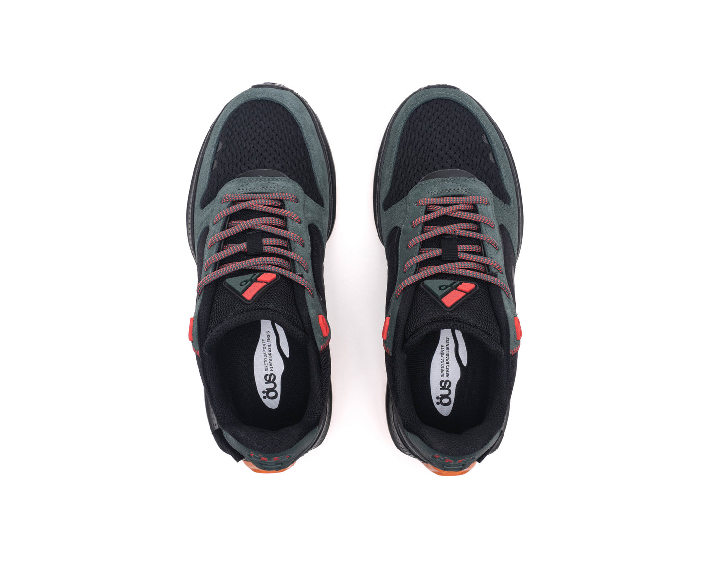 TÊNIS ÖUS HEVEA DOTS PRT CORDURA VERDE