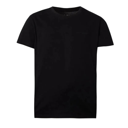 CAMISETA OFF-WHITE L/AB HORIZONTAL CHEST LOGO CLASSIC CREW BLACK