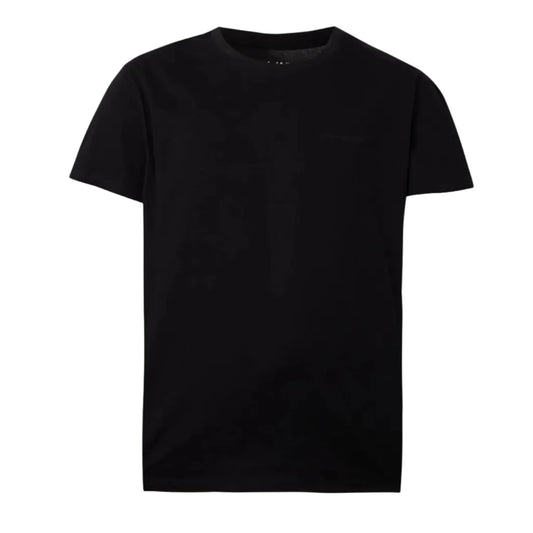CAMISETA OFF-WHITE L/AB HORIZONTAL CHEST LOGO CLASSIC CREW BLACK
