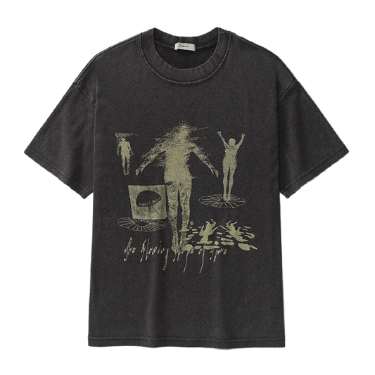 CAMISETA CARNAN SYNERGY BOXY HEAVY STONED BLACK