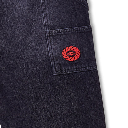 CLASS CARPENTER JEANS PANTS FADED BLACK