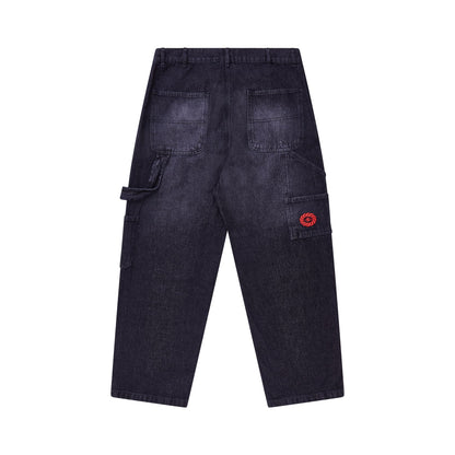 CLASS CARPENTER JEANS PANTS FADED BLACK