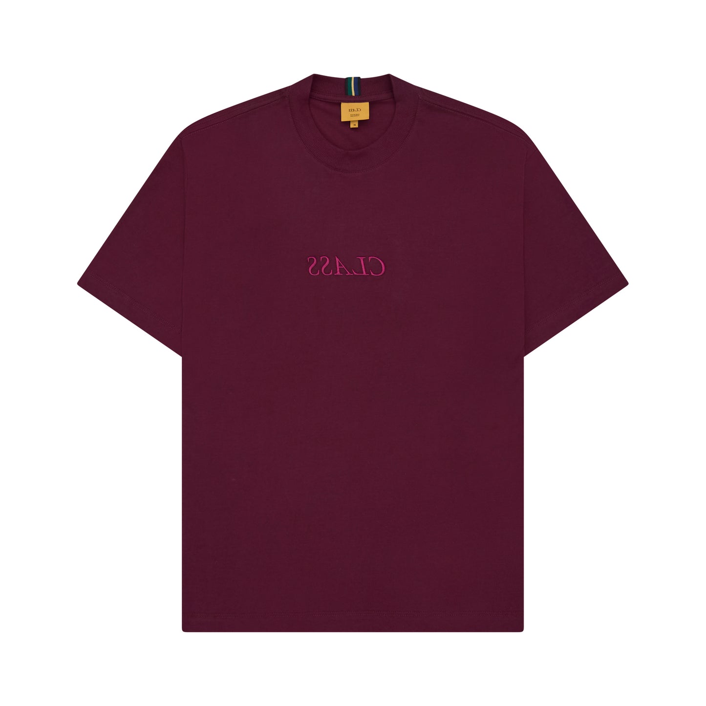 CAMISETA "CLASS INVERSO" BURGUNDY