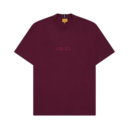 CAMISETA "CLASS INVERSO" BURGUNDY