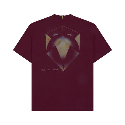 CAMISETA "CLASS PIPA DIGITAL" BURGUNDY