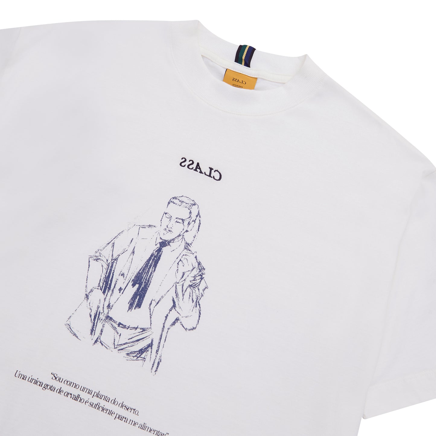 CAMISETA CLASS "RADIO DA LEGALIDADE" OFF WHITE