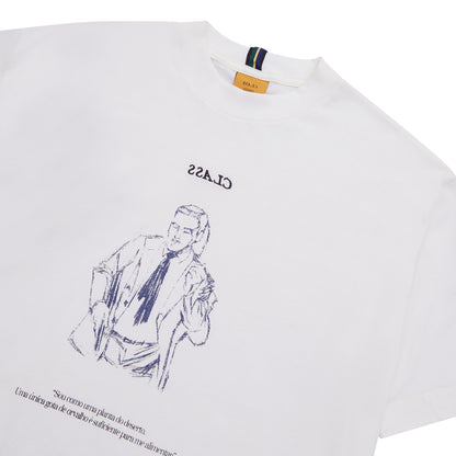 CAMISETA CLASS "RADIO DA LEGALIDADE" OFF WHITE