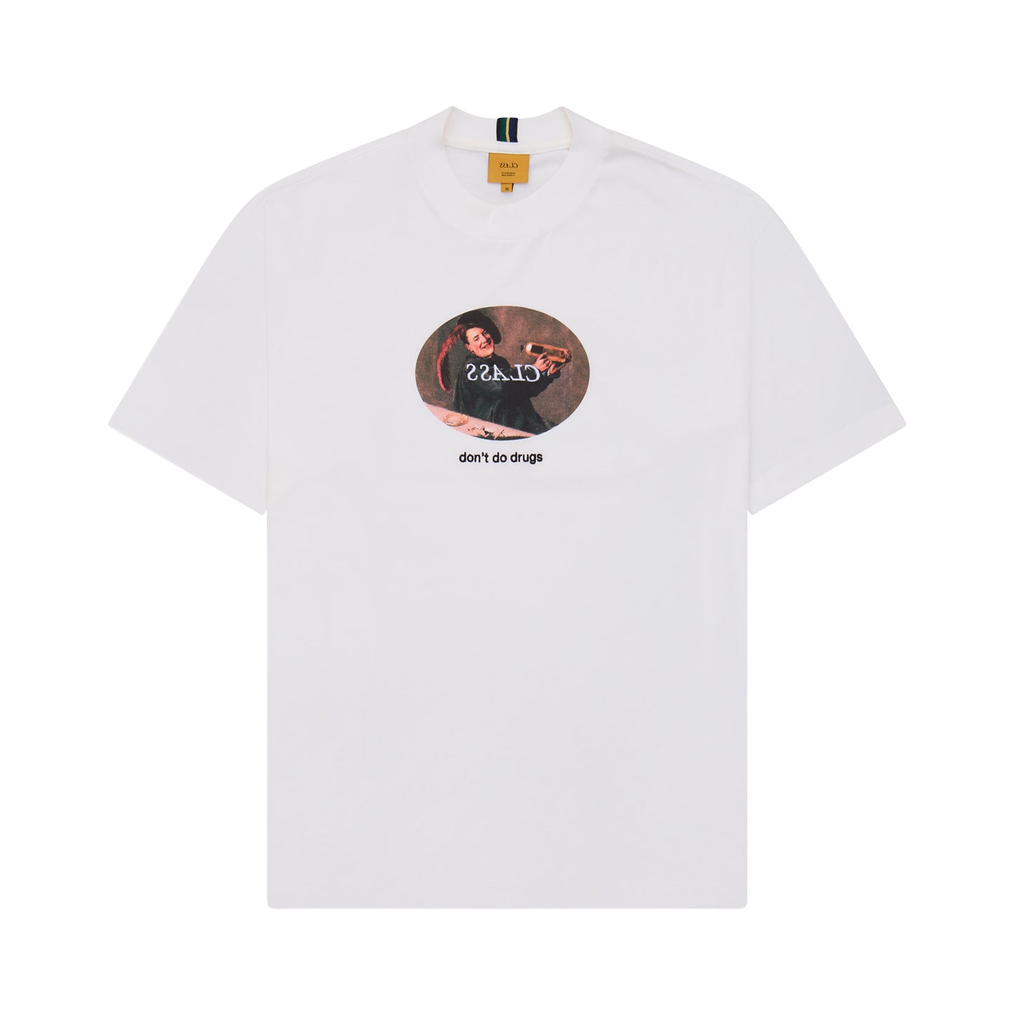 CAMISETA CLASS "DONT DO DRUGS" OFF-WHITE