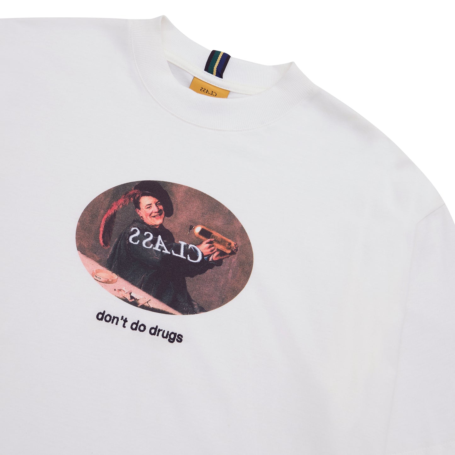 CAMISETA CLASS "DONT DO DRUGS" OFF-WHITE