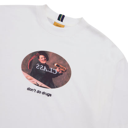 CAMISETA CLASS "DONT DO DRUGS" OFF-WHITE