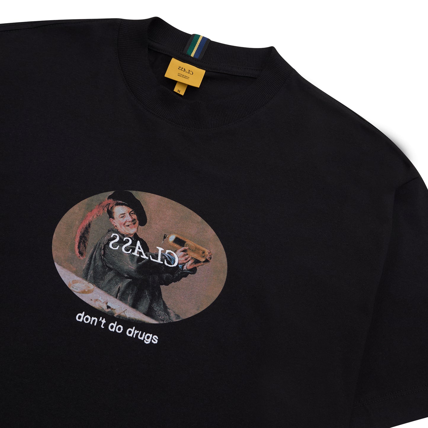 CAMISETA CLASS "DONT DO DRUGS" BLACK