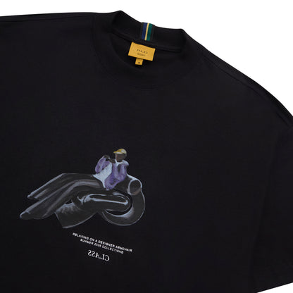 CAMISETA CLASS "DESIGNER ARMCHAIR" BLACK