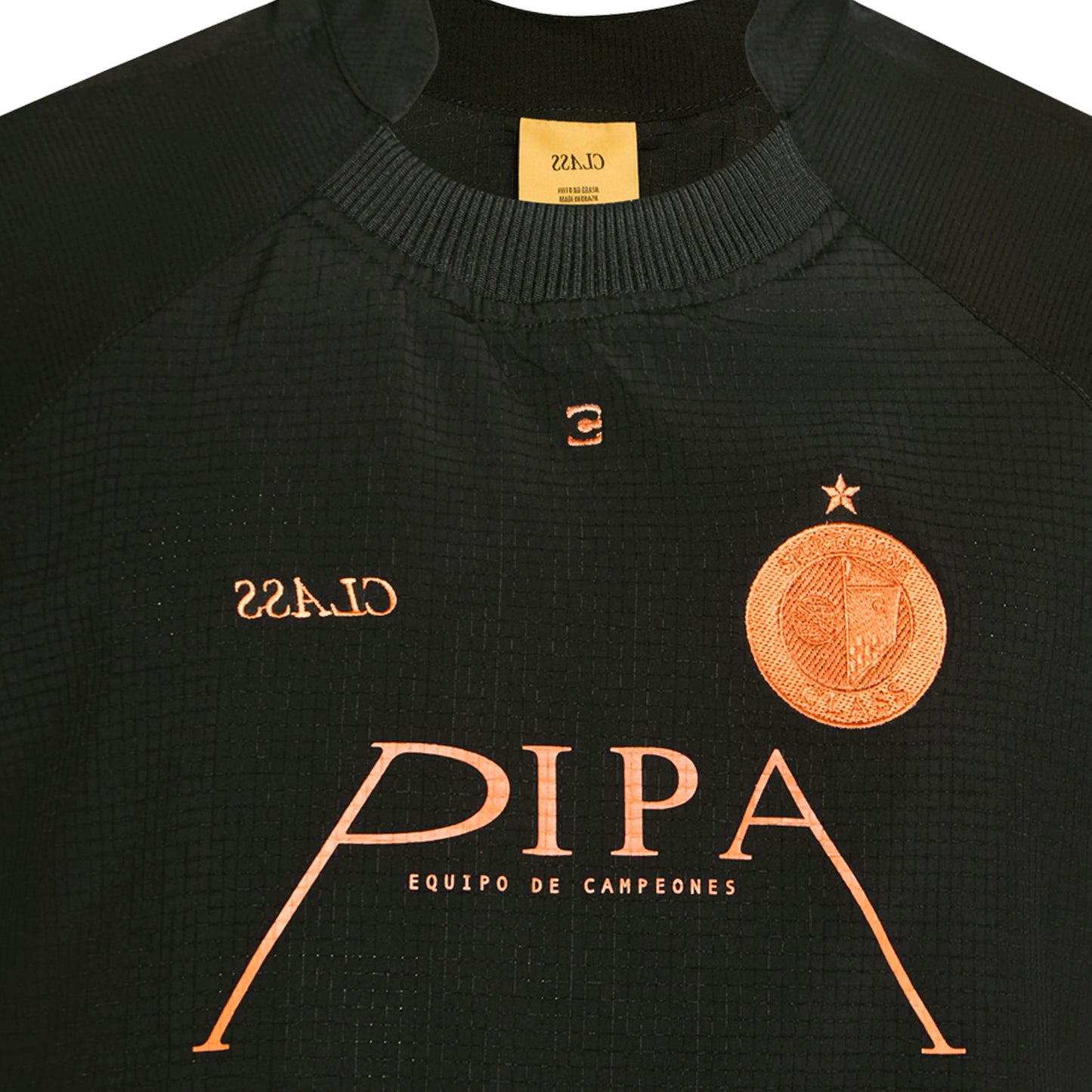 CAMISETA JERSEY CLASS "PIPA" BLACK