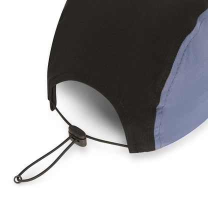 3 PANEL SPORTS HAT CLASS "STELLA" BLACK / GREY