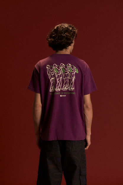 CAMISETA CARNAN JAZZ CLASSIC  PURPLE