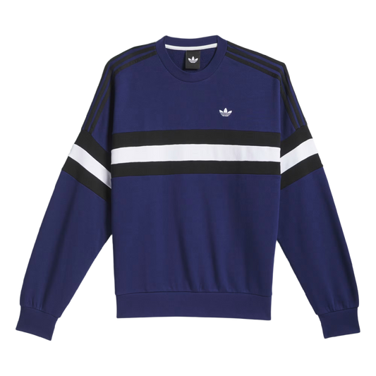 MOLETOM ADIDAS OG CREW DARK BLUE/WHITE/BLACK