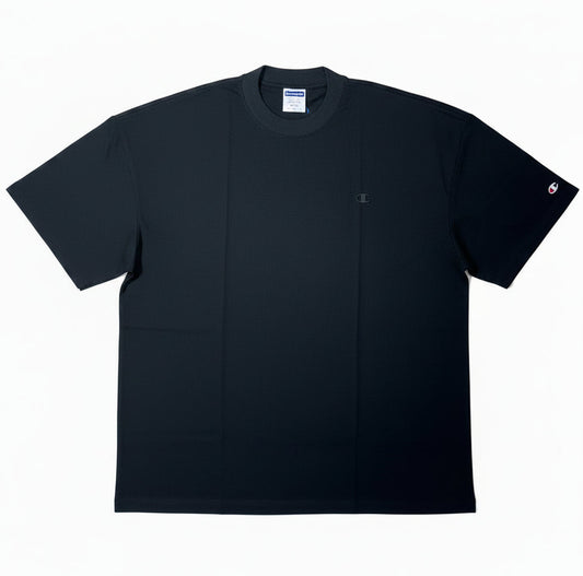 CAMISETA OVERSIZED CHAMPION TERRY C LOGO BLACK