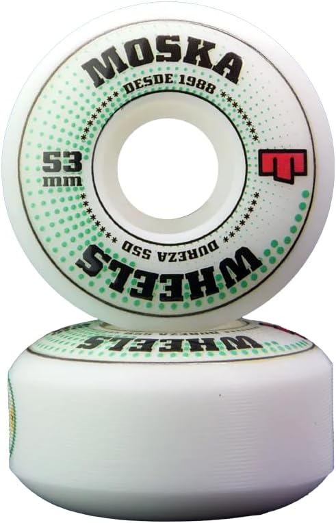 RODA MOSKA WHITE 53MM
