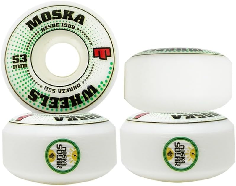 RODA MOSKA WHITE 53MM
