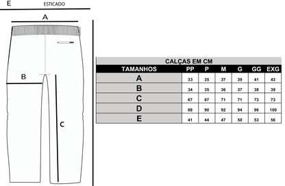 CALÇA TUPODE LEISURE WORK BEGE