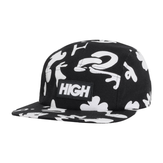 BONÉ HIGH 5 PANEL OVERALL BLACK