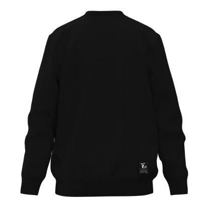 MOLETOM LRG CARECA LOGO PLUS CREW PRETO