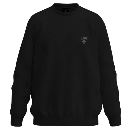 MOLETOM LRG CARECA LOGO PLUS CREW PRETO