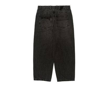 CALÇA TROPICALIENTS JEANS BLACK WATER PRETO DESBOTADO