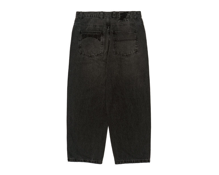 CALÇA TROPICALIENTS JEANS BLACK WATER PRETO DESBOTADO