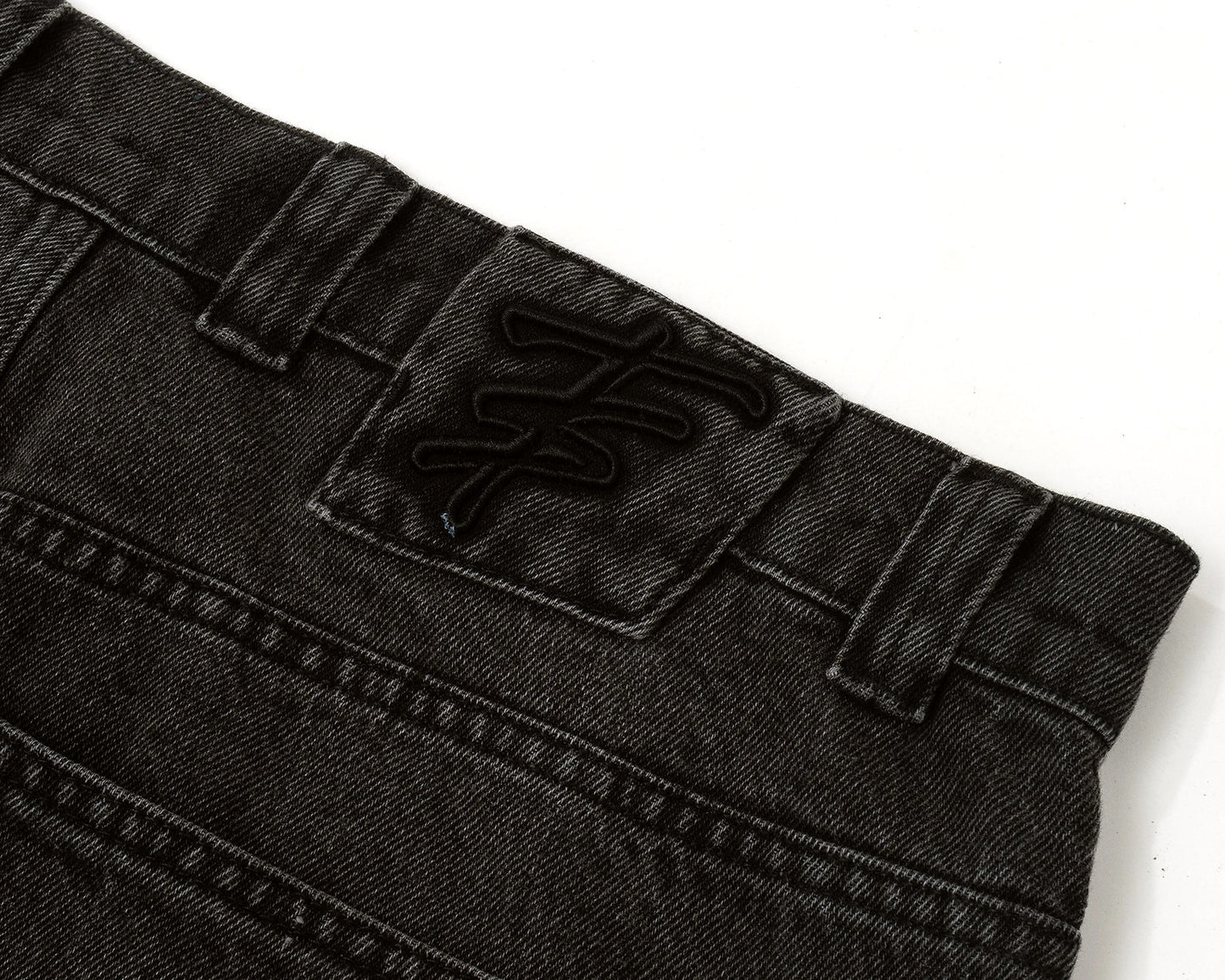 CALÇA TROPICALIENTS JEANS BLACK WATER PRETO DESBOTADO