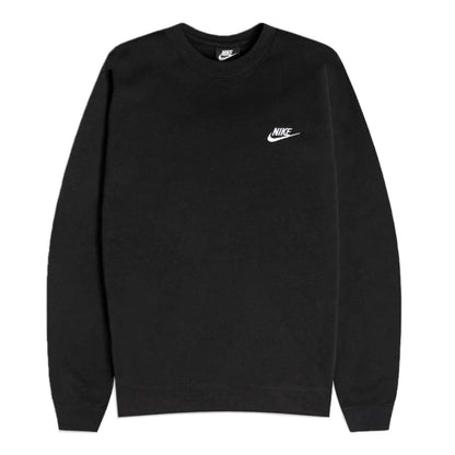 MOLETOM NIKE SPORTSWEAR CLUB CRW BLACK
