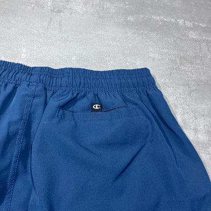 BERMUDA CHAMPION BEACH SPORTS SOLID BLACK BLUE