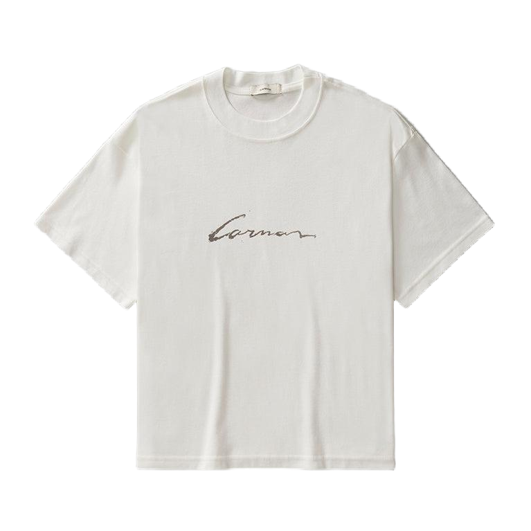 CAMISETA CARNAN SIGNATURE BOXY HEAVY OFF WHITE